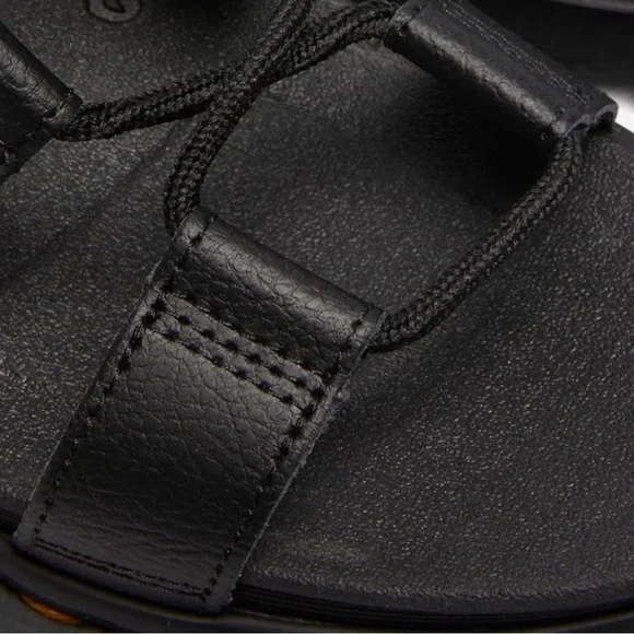 NWOT Dr Martens Nartilla Black Gladiator Sandals - Picture 4 of 6